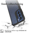 iMoshion Hoesje Geschikt voor Samsung Galaxy S21 FE Hoesje - iMoshion Rugged Hybrid Case - Zwart / Transparant