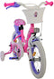 Volare Disney Minnie - Kinderfiets - 14 inch - Handrem en zijwieltjes - Roze