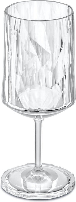 Koziol - Club No. 4 - Superglas Wijnglas - 350ml - Helder - Kunststof - 6 stuks