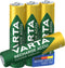 Varta 5703B/4 - Batterij Ni-MH 1000mAh - Zilver