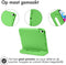 imoshion Tablet Hoes Kinderen - Geschikt voor iPad 11 (2025) 11 inch / 10e generatie (2022) 10.9 inch - Kidsproof Backcover met handvat - Groen