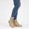 POSH by Poelman CATO - Veterboots - Goudkleurig detail - Beige - Maat 41