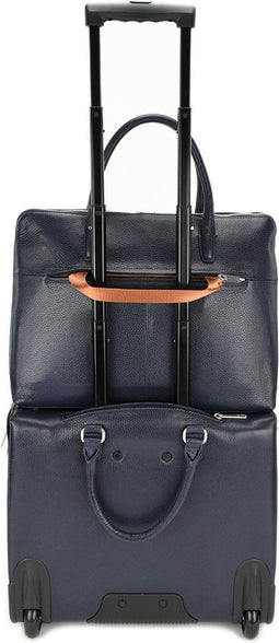 Gigi Fratelli Dames Leren Laptop Trolley 15.6 inch Romance Business ROM8015 Nude