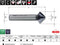 RUKO 102791EPRO - Kegelverzinkboorset - 6-delige set HSS Co 5 Ø 6,3 - 10,4 - 16,5 - 20,5 - 25,0 mm (6 stuks)