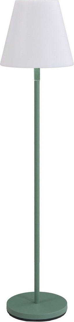 Vloerlamp Groen Staal/Kunststof - Buitenlamp - 35x35x150cm - Stella - Giga Meubel