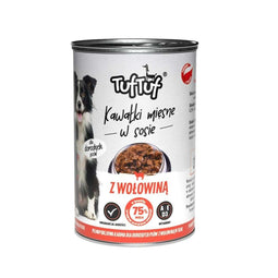 Natvoer Tuftuf Chunks in gravy with beef Rundvlees