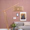 GOOD&MOJO Vloerlamp Iguazu - Bamboe/Jute - 175x60x207cm - Scandinavisch,Bohemian - Staande lampen voor Woonkamer - Slaapkamer