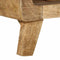 vidaXL - Tv-meubel - 105x46x32 - cm - massief - ruw - mangohout
