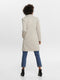 ONLY ONLCARRIE MEL COAT OTW NOOS - Dames Jas - Omkeerbaar - Katoen/Polyester - Etherea Melange