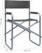 vidaXL - Regisseursstoelen - 2 - st - staal - grijs