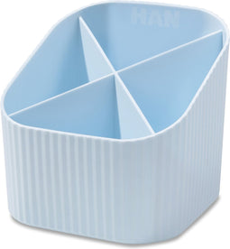 Han Re-Loop pennenbakje, PP, pastelblauw 6 stuks