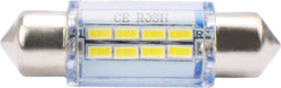 M-Tech LED C5W 12V 36mm - Basis 8x Led diode - Wit - Set