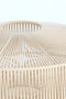 Light & Living Biljana - Lampenkap plafondlamp - 31cm diameter - zand creme touw