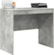 vidaXL - Bureau - Beton - Grijs - 90x50x76 - cm - Engineering - Hout