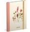 Lannoo Agenda (2026) - Agenda wire-o - 120x160mm - Flowers Bouquet - Roze