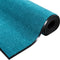 vidaXL - Deurmat - Wasbaar - Cyan - 120x300 - cm