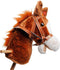 Playwood PW2111 - Stokpaard met geluid - bruin