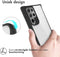 iMoshion Hoesje Geschikt voor Samsung Galaxy S22 Ultra Hoesje - iMoshion Rugged Hybrid Case - Zwart / Transparant