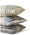 Kussen Grote Ruit Groen (Hex Check Olive) - Nieuw Wol - 50x50 - Tweedmill UK