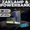 Denver PSO10012 - Solar Powerbank 10.000mAh met handzwengel en zaklamp