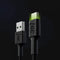 Green Cell KABGC06 - USB-C Kabel - Snel opladen Quick Charge 3.0 - Zwart 120cm