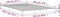 vidaXL - Bedframe - massief - grenenhout - grijs - 120x190 - cm