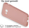 iMoshion Hoesje Geschikt voor Samsung Galaxy A5 (2017) Hoesje Siliconen - iMoshion Color Backcover - lichtroze