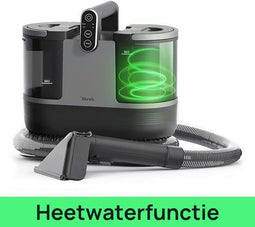 Skrub 4 in 1 - Compacte Tapijtreiniger - Heet water tot 60°C - 7 meter snoer