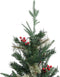 vidaXL - Kerstboom - met - LED - en - dennenappels - 195 - cm - PVC - en - PE - groen