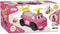 Smoby - Auto Ride On - Rugsteun en opbergvak - Roze