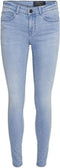 Noisy May NMLUCY NW SKINNY JEANS - Dames Jeans - Skinny - Lichtblauw - Maat 28 X L32