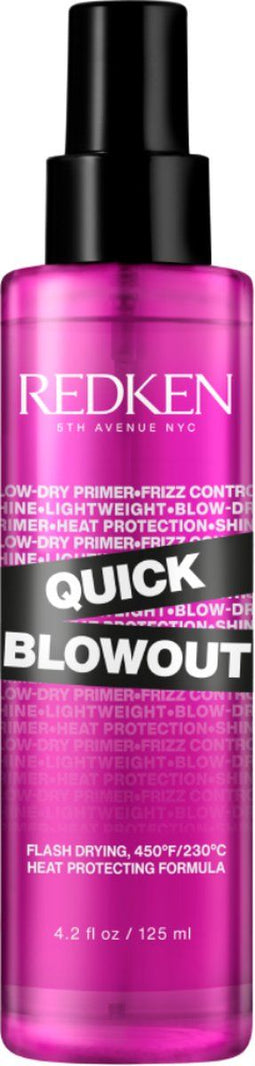 Redken Quick Blowout Spray – Beschermt tegen hitte, maakt glad en verzorgt – 125 ml