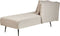 RIOM - Chaise longue - Beige - Linkszijdig - Polyester