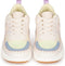 POSH by Poelman COCO - Dames sneakers - Vetersluiting - Beige (37)