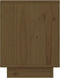 vidaXL - Nachtkastje - 40x30x40 - cm - massief - grenenhout - honingbruin