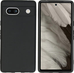 imoshion Hoesje Geschikt voor Google Pixel 7a Hoesje Siliconen - imoshion Color Backcover - Zwart