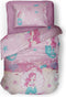LINNICK Kinder Dekbedovertrek 100% katoen Zeemeermin - multi 140x200cm - Tiener Dekbedovertrek 1 persoons