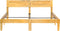 vidaXL - Bedframe - massief - mangohout - 140 - cm