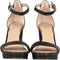 GUESS Omere - Dames Sandalen met Hak - Enkelriempje - Zwart - Maat 39