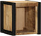 vidaXL - Nachtkastje - 40x35x40 - cm - massief - ruw - mangohout