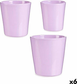 Pottenset Lila Klei (6 Stuks)