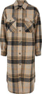 PIECES PCFINOLA - Long Overshirt Dames Jas - Maat XS (34)