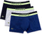 Lacoste Heren 3-pack Trunk - Regular fit - Blauw - Grijs - Navy (3-pack)
