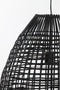 Light & Living Hanglamp Olaki - Zwart - Ø46cm - Modern - Hanglampen Eetkamer, Slaapkamer, Woonkamer