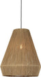 GOOD&MOJO Hanglamp Iguazu - Jute - Ø50cm - Scandinavisch,Bohemian - Hanglampen Eetkamer, Slaapkamer, Woonkamer