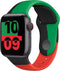 Apple MUQ53ZM/A - Sportbandje - Black Unity - Groen Rood Zwart
