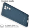 iMoshion Hoesje Geschikt voor Oppo Reno 6 Pro 5G Hoesje Siliconen - iMoshion Color Backcover - Donkerblauw