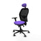 Jorquera Piqueras y Crespo 3D036G1 - Bureaustoel met hoofdsteun - Verstelbare hoogte - Lila