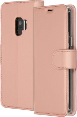 Accezz Galaxy S9 - Wallet Softcase Bookcase - 3 pashouders - Roze