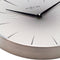 NeXtime - Wandklok - 40 cm - Metaal - Wit - '2 Seconds'